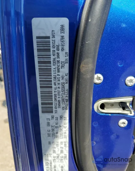 2018 Ram 1500 Rebel z USA, uszkodzony, nr VIN 1C6RR7YT2JS236456